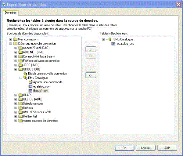 Expert Base de données